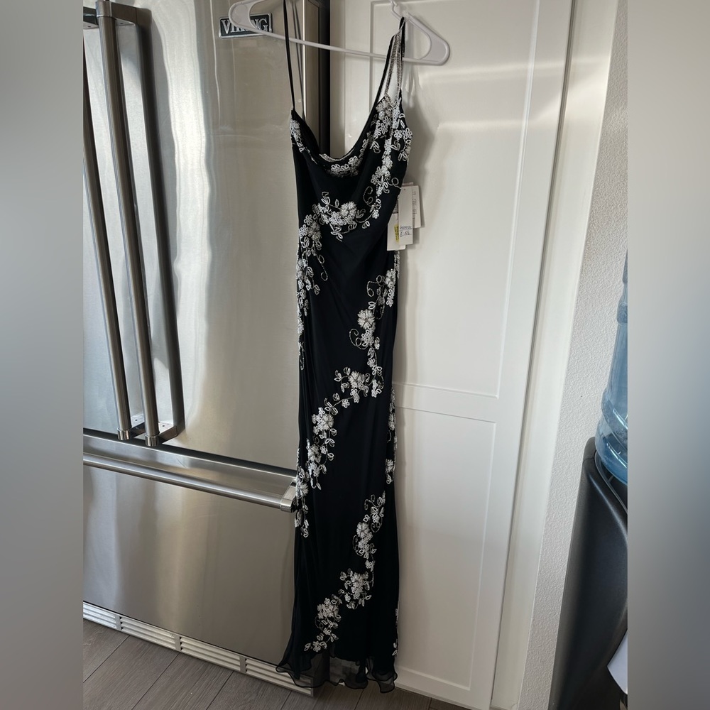 Stunning beaded evening gown